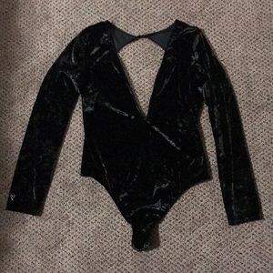VS BLACK VELVET BODYCON